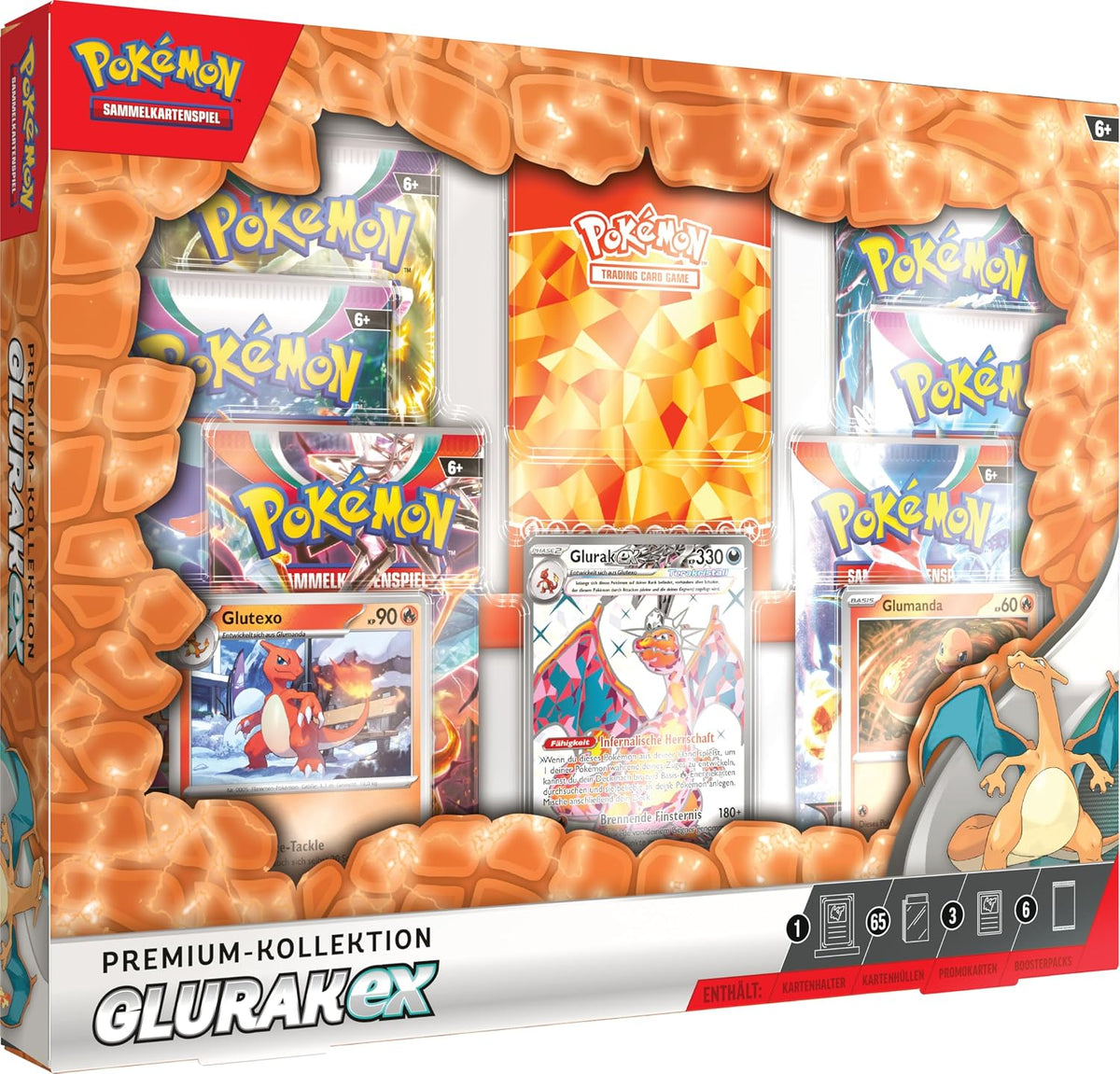 Premium-Kollektion Glurak EX, DE