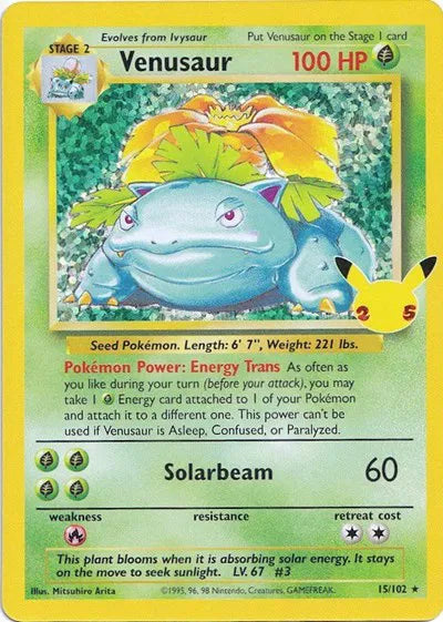 Venusaur – 15/102 | Celebrations – Classic Collection
