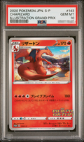 Pokémon Charizard 143/S-P – Illustration Grand Prix PSA 10